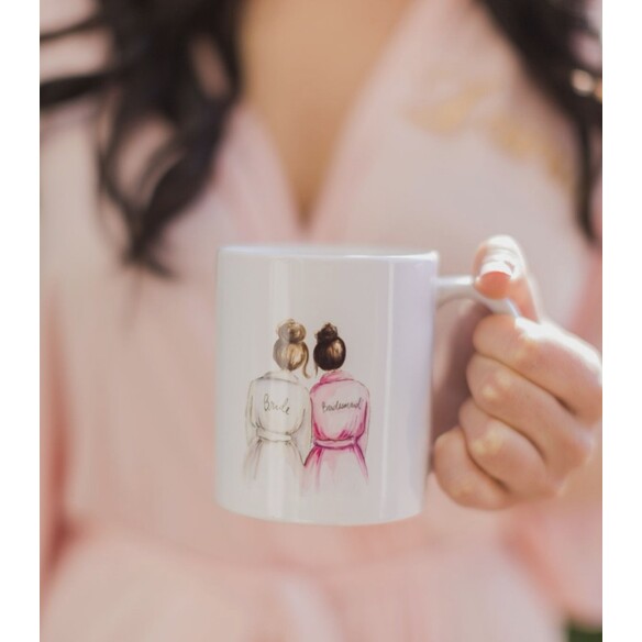 BASKILI  BRIDE & BRIDESMAİD KUPASI